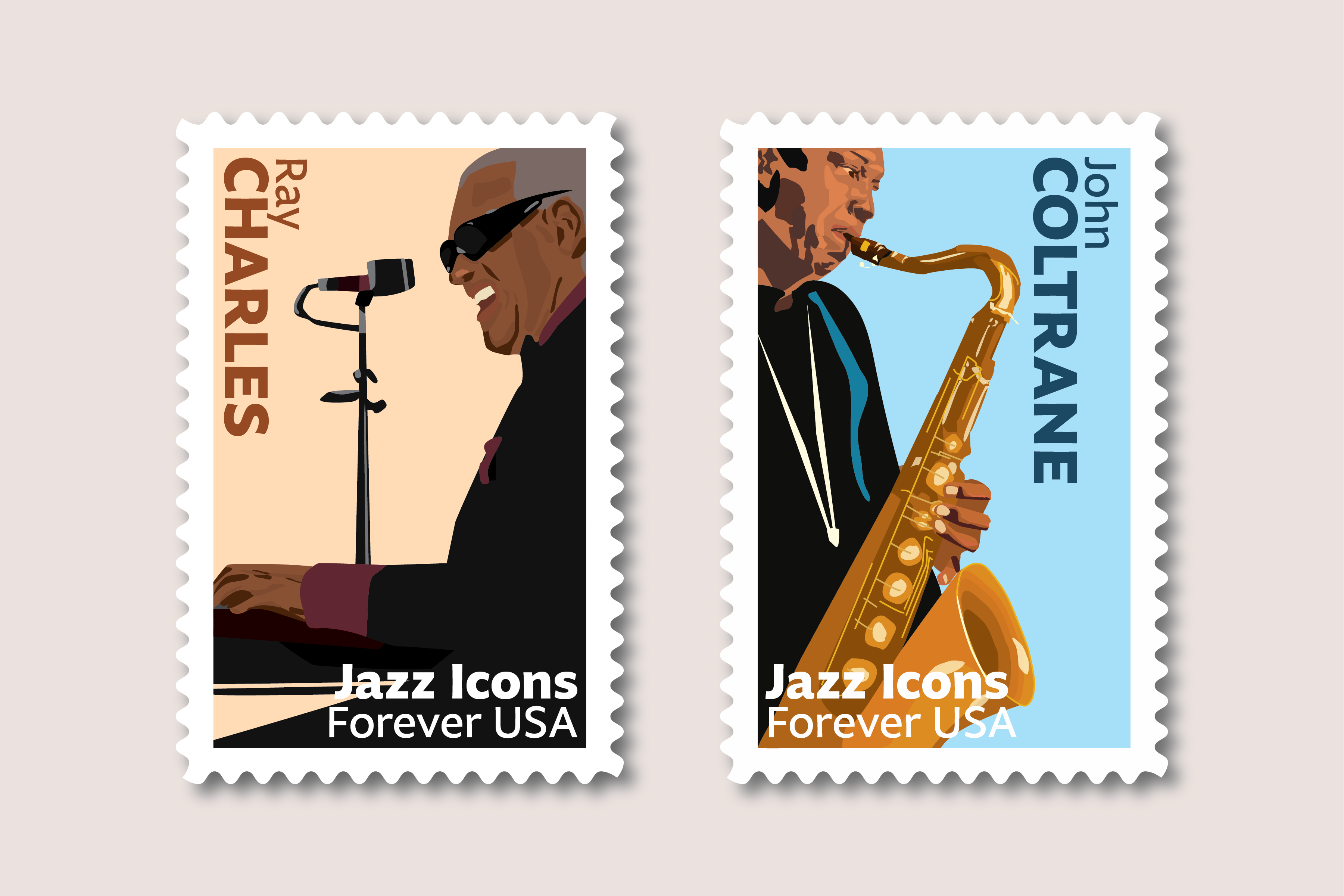 Postage Stamps Series