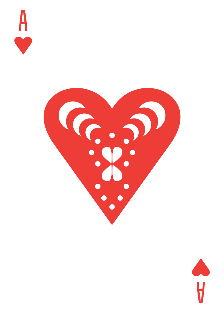 Cards individual__A Hearts